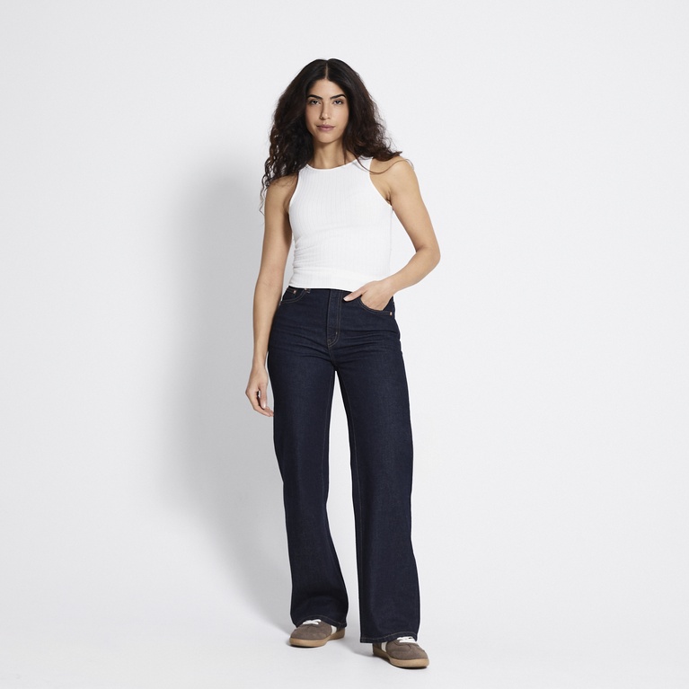 High waist wide jeans "Boulevard"